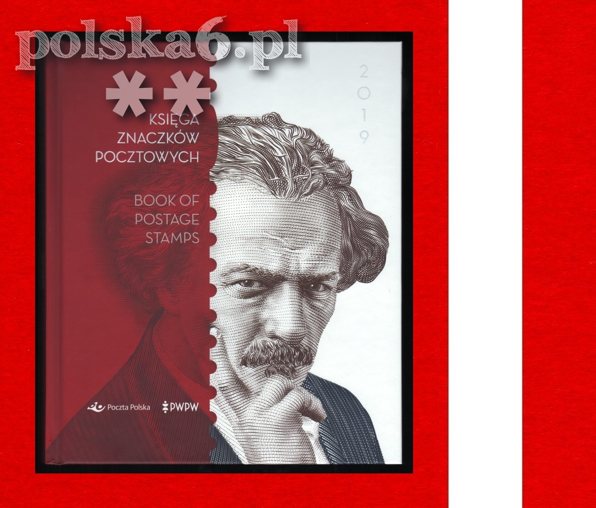 2019 rocznik Księga Znaczków Pocztowych Kp74 4933-5030 zn58bl16 komplet czyste** SUMATOR