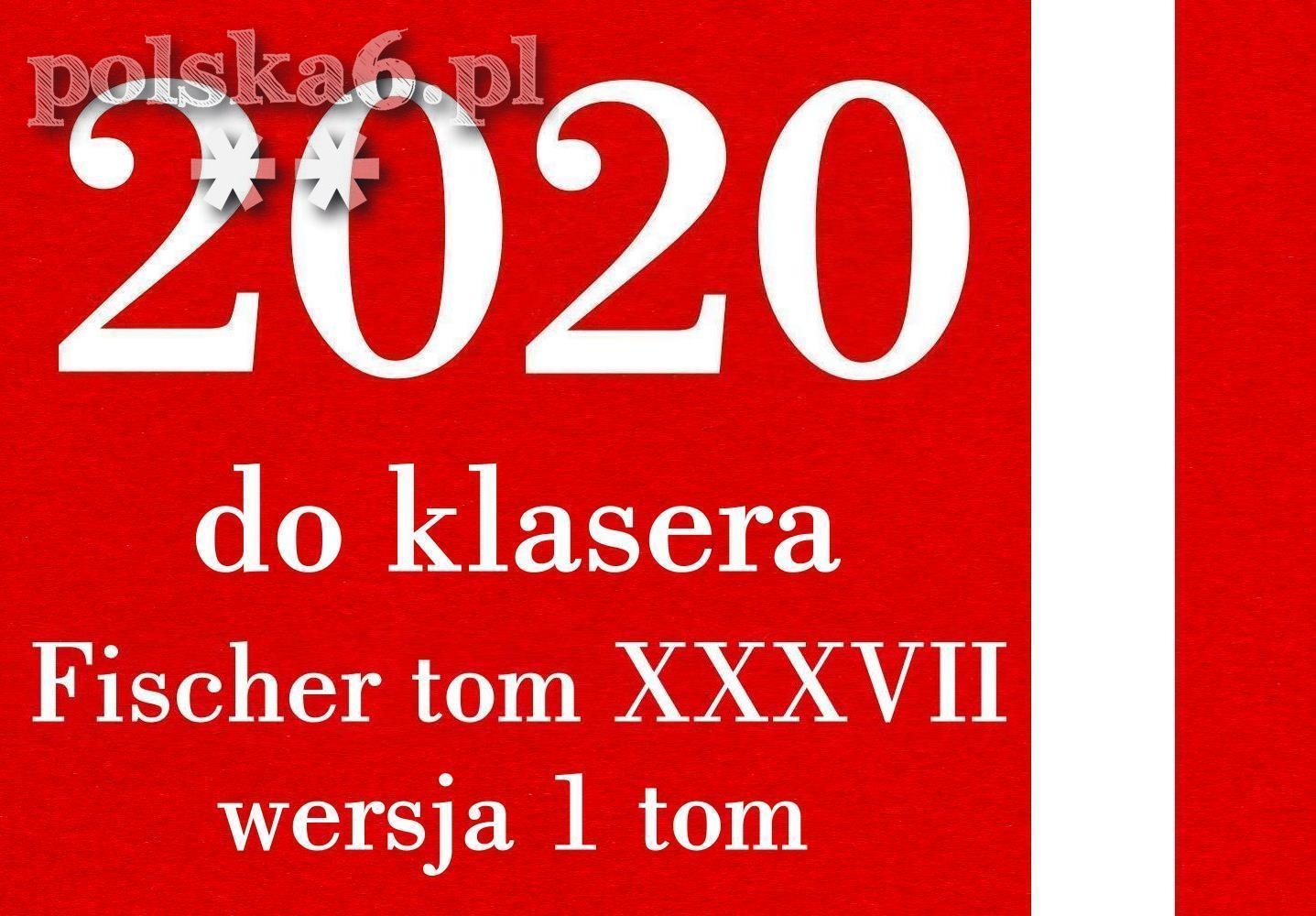 2020 rocznik Fp72 5031-5122 zn61bl14(nd6)ark1 komplet 100% do Fischer XXXVII (37) 1tom typ C+ czyste** SUMATOR