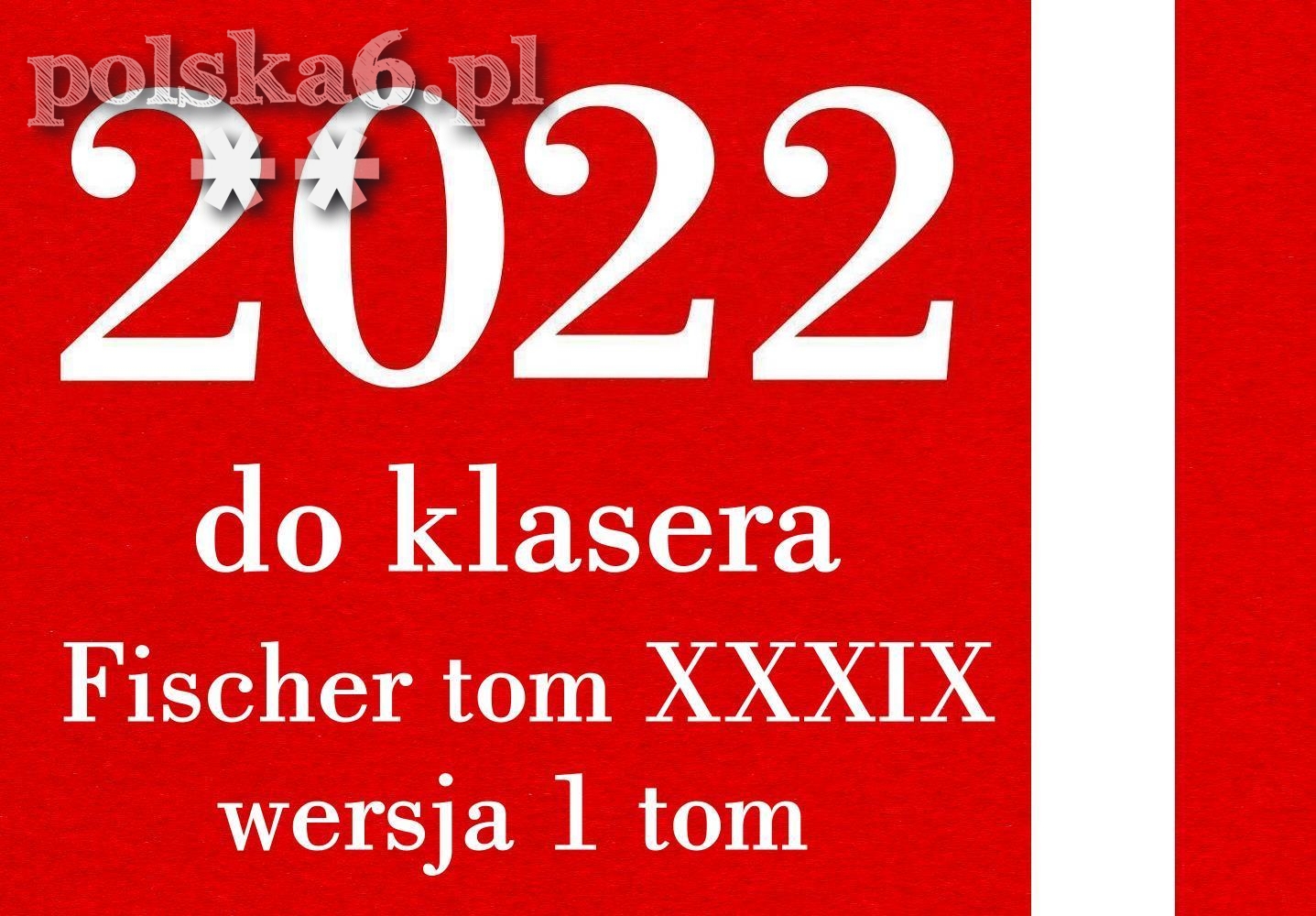 2022 rocznik Fp81 5190-5280 komplet do Fischer XXXIX (39) 1tom typ C+ czyste** SUMATOR