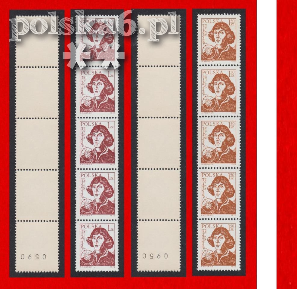 2083-2084 pasek 5-znaczkowy typ III numer 4cyfry 40zł promocja
