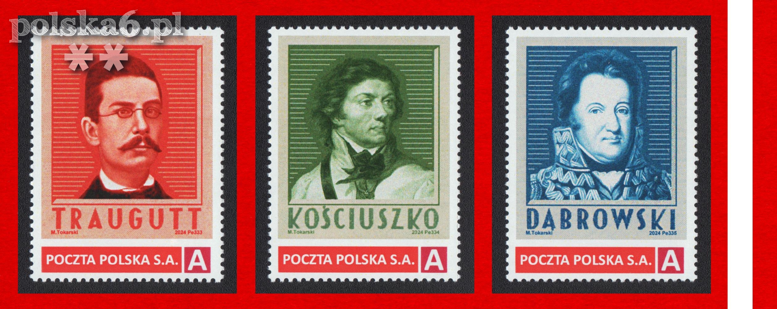 339-341 3zn WODZOWIE 2024 KL Traugutt Kościuszko Dąbrowski nomA