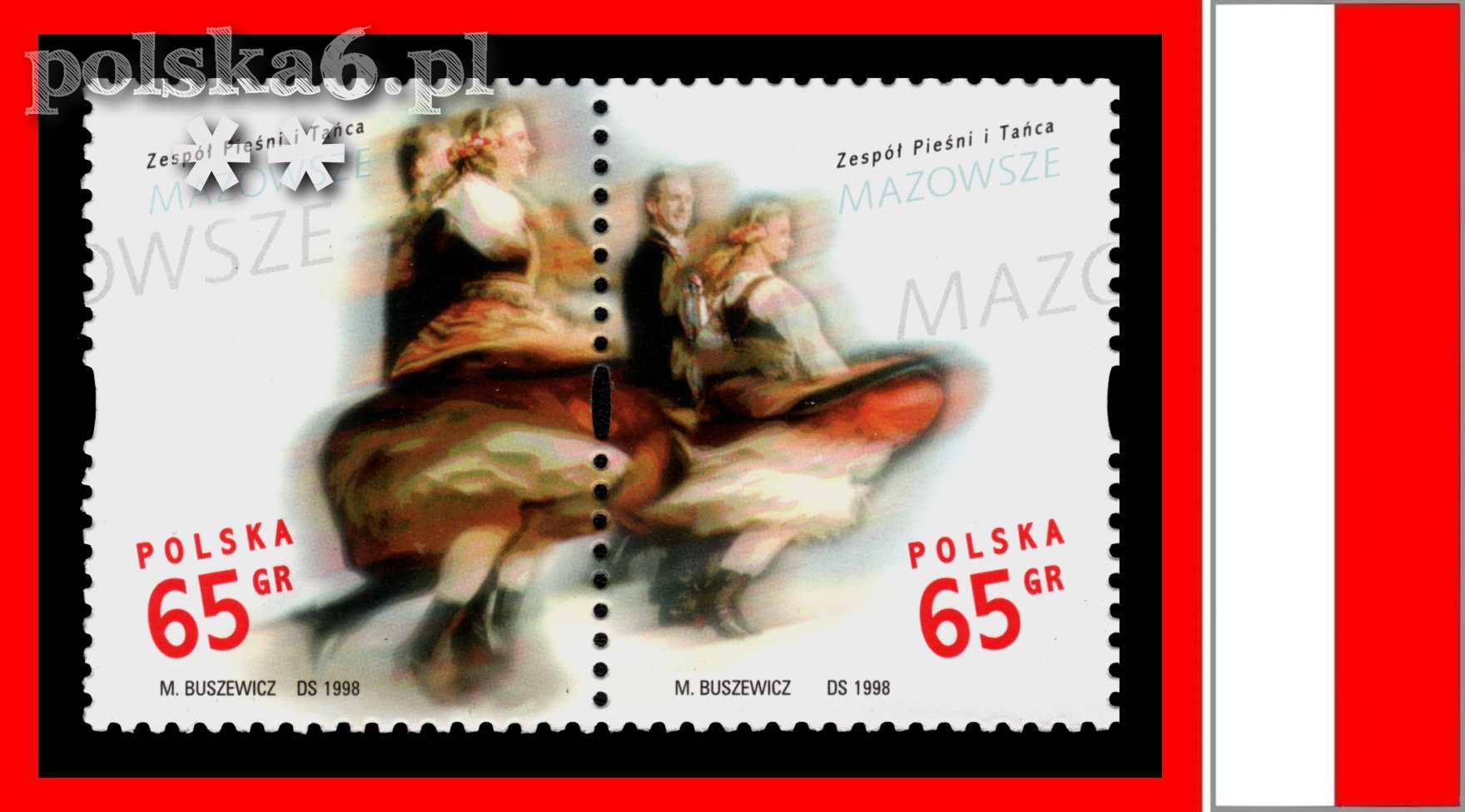 3579-3580 parka zn2 znaczki z bloku 122