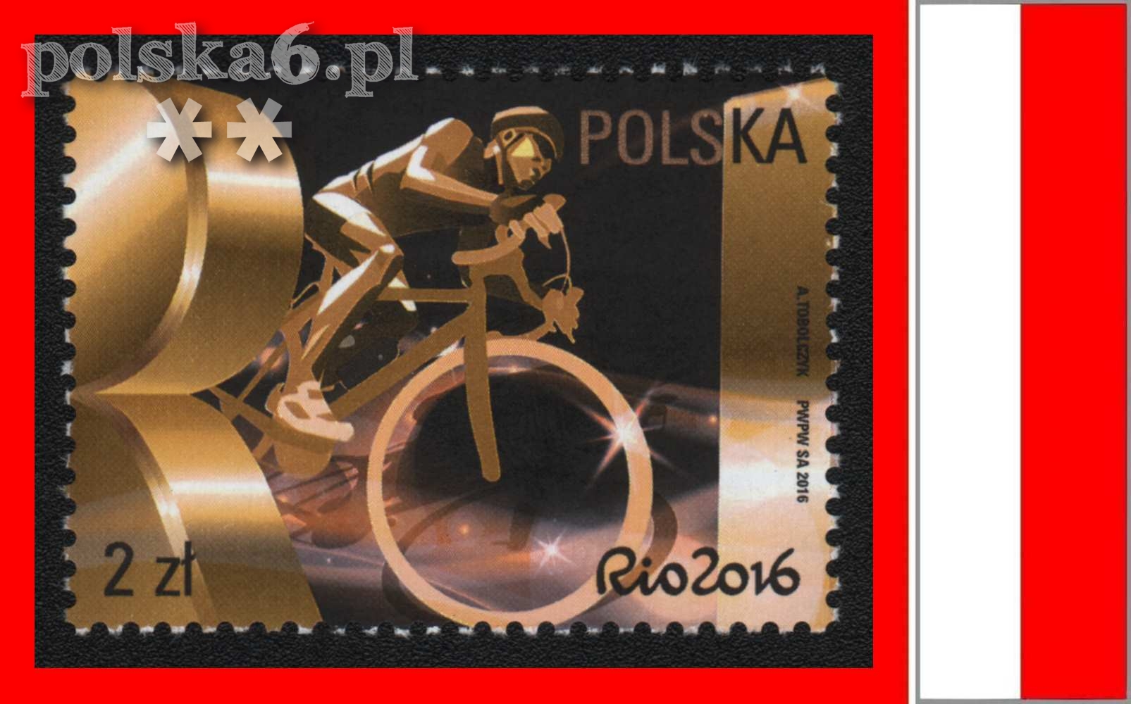 4699 znaczek z bloku 292