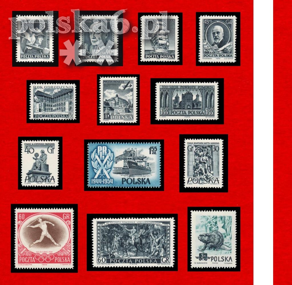 529-847 SŁANIA x13 B ND zbk PWPW 1958 Słania LUX