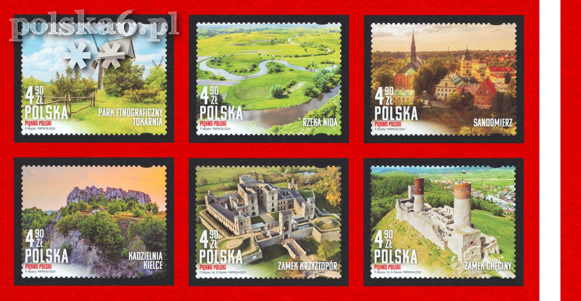 5388-5393 znaczki z bloku 383