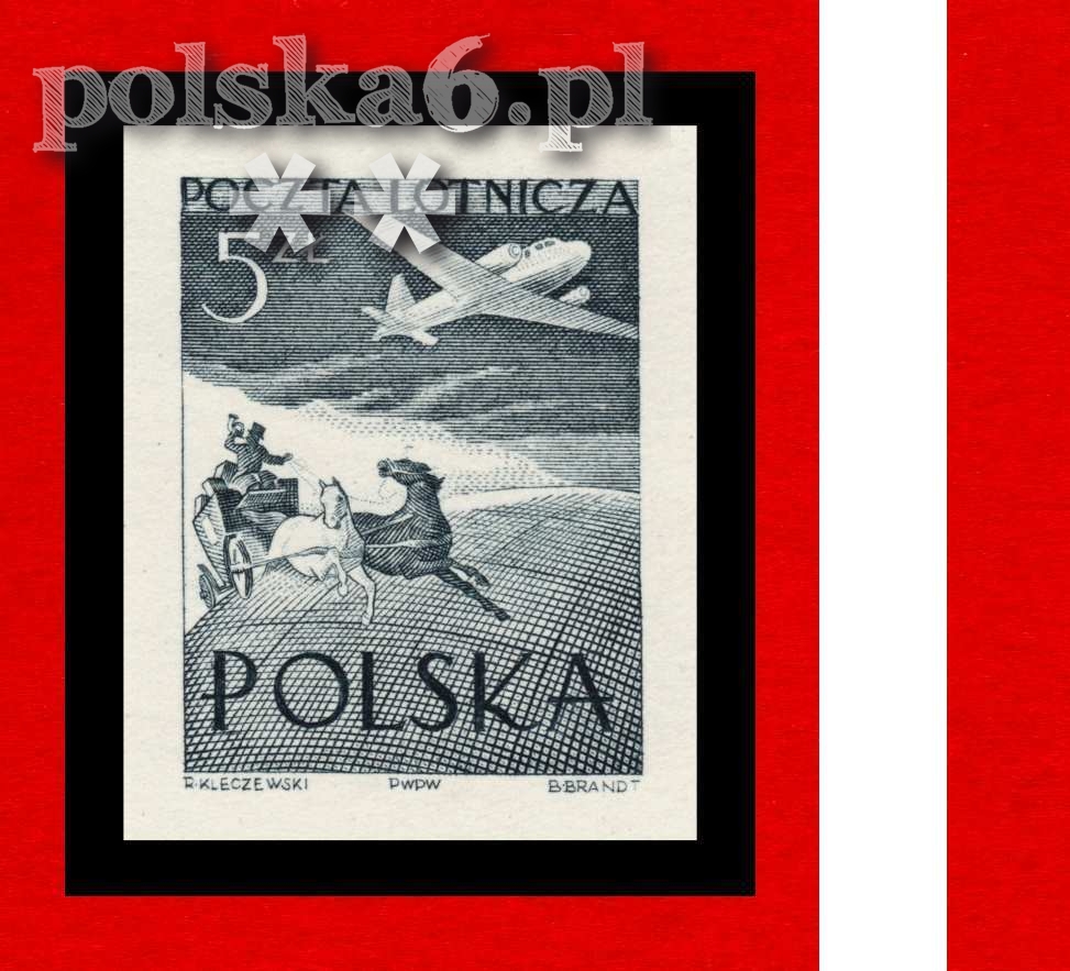 711 ND  znaczek z bloku 13 ND