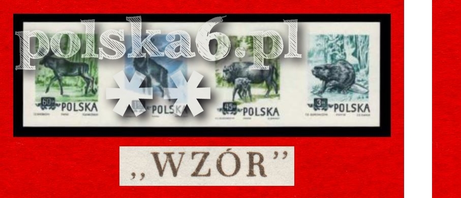 N2 ND blok pasek 743-746 SŁANIA WZÓR PWPW LUX