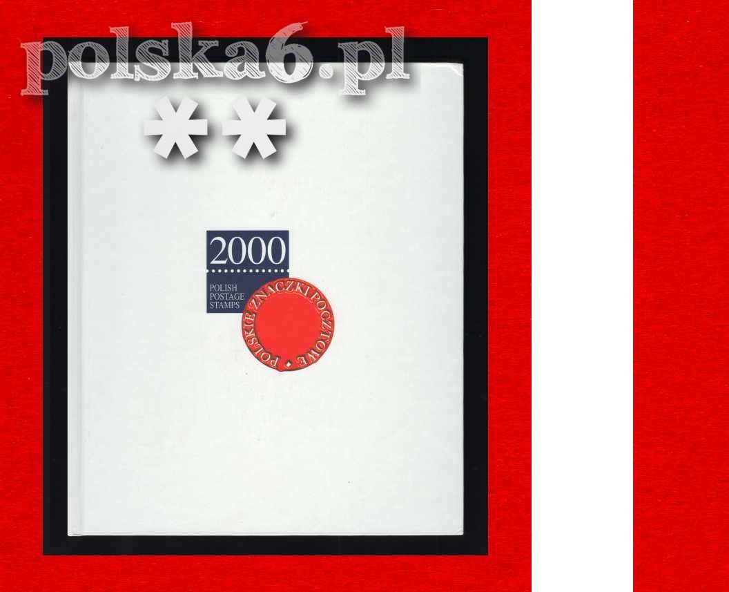 Księga znaczków 2000 (ze znaczkami)