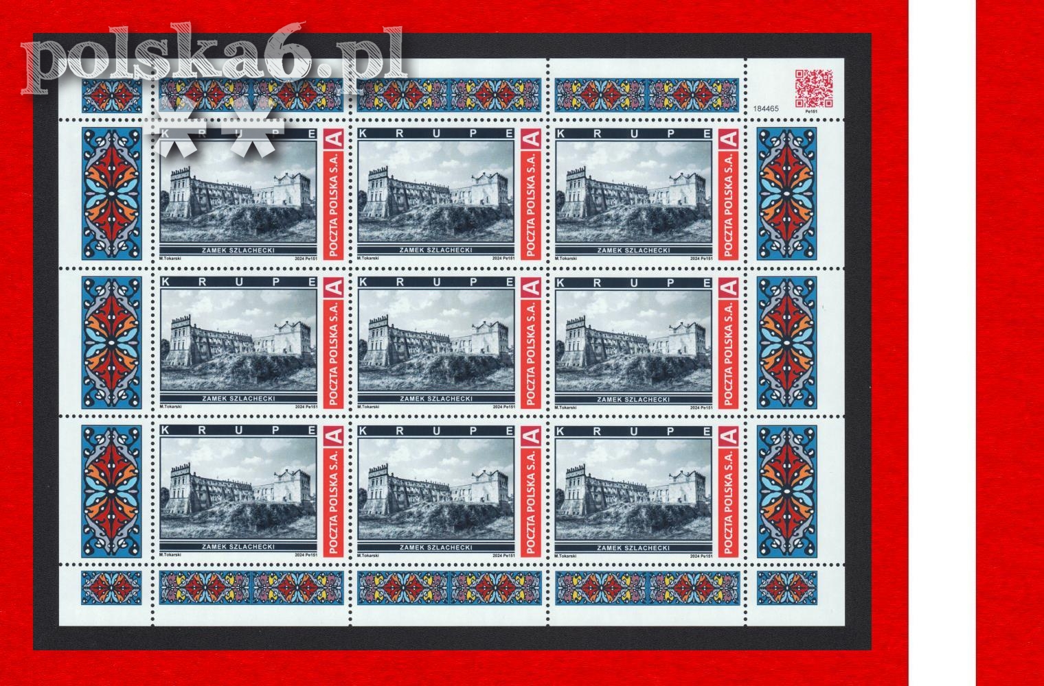 arkusz KRUPE zamek szlachecki Pe 151 s27 S2 nomA PROMOCJA
