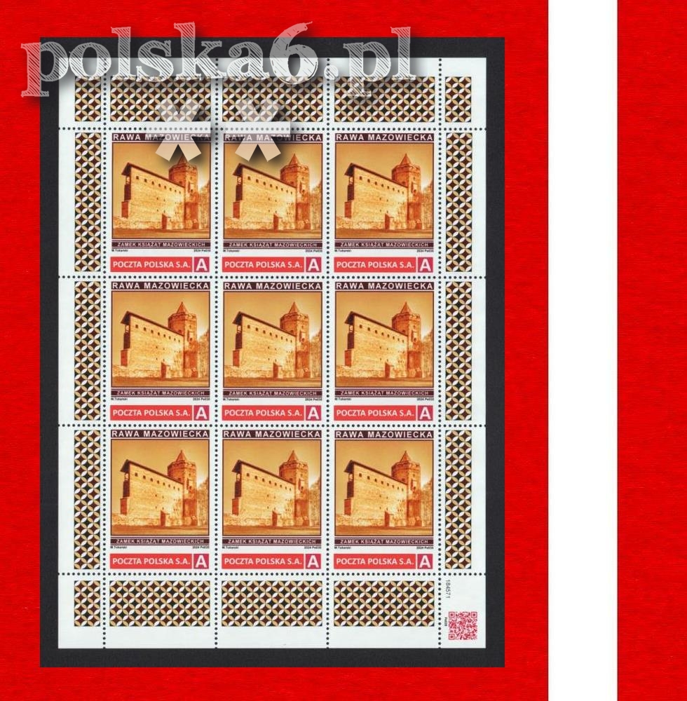arkusz RAWA MAZOWIECKA zamek książąt mazowieckich Pe 035 s05 S2 nomA