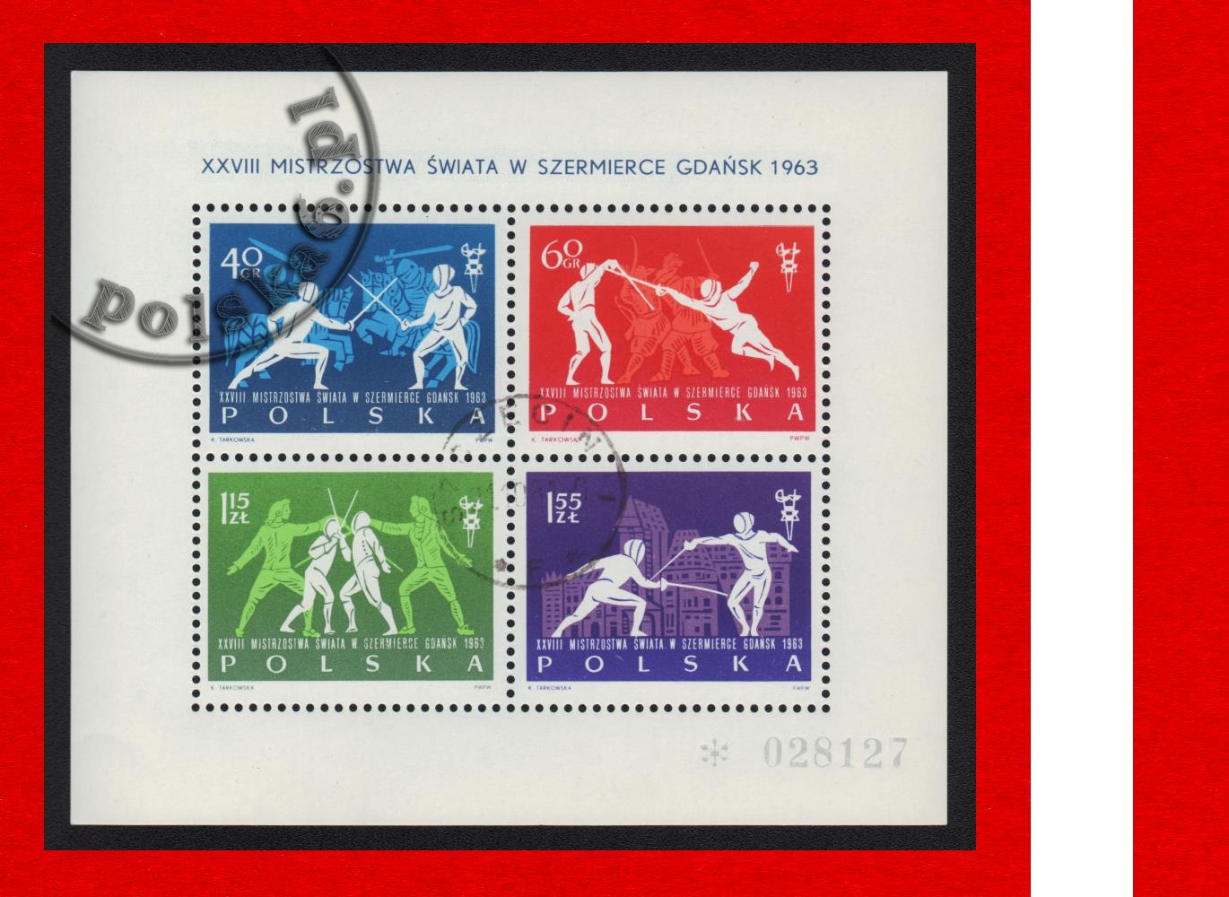 1258-1261 blok 38 (27) 85zł promocja