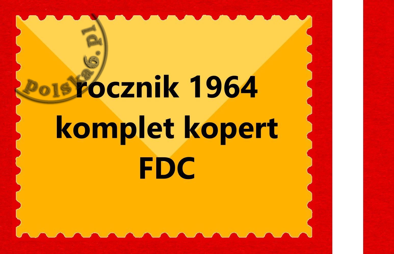 1964 rocznik FDC p42 komplet 1309-1411 SR
