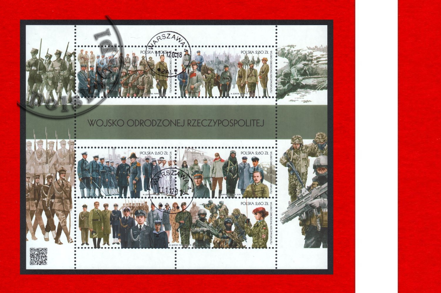 4898-4902 blok 324 arkusz dat FDC