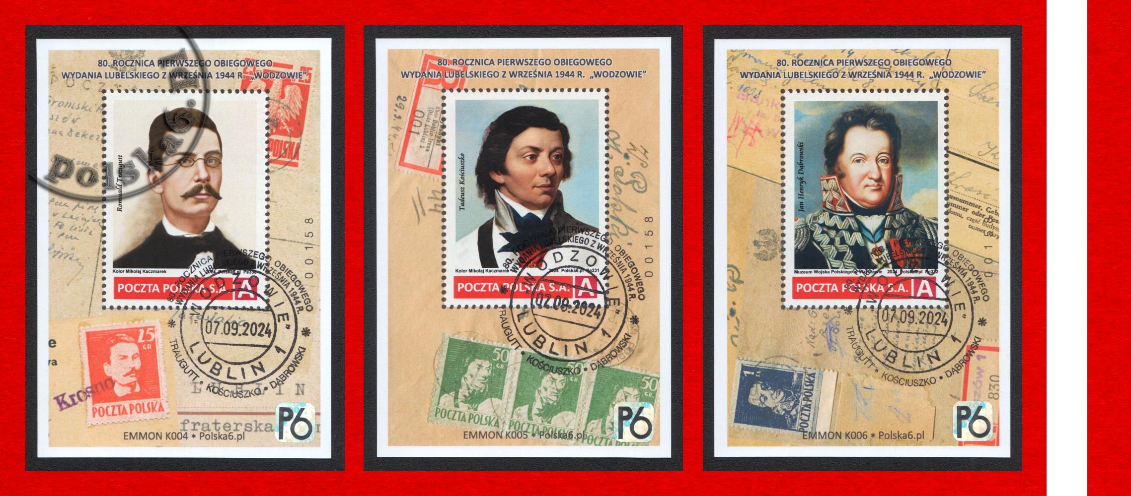 339-341 EMMON LUX 3 bloki K004/5/6 czytaj opis EMON