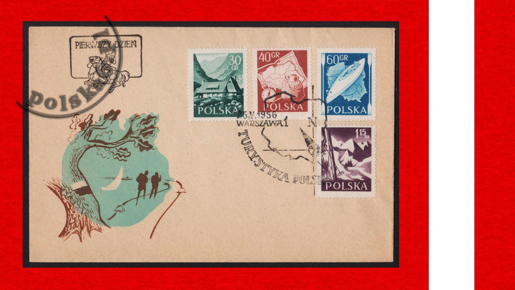 822-825 FDC k1 S-0120