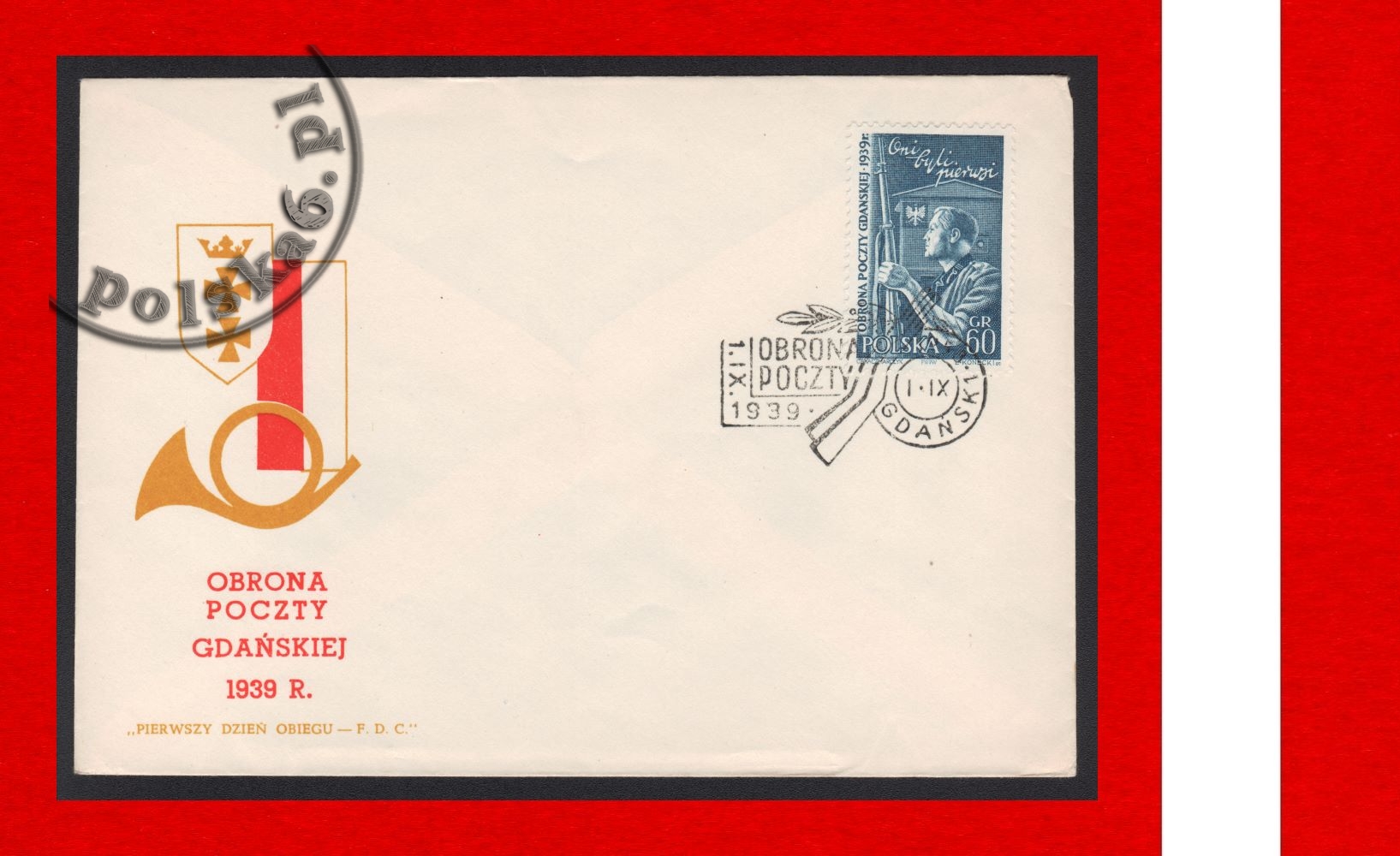 915 FDC Gdańsk k1 S-0167