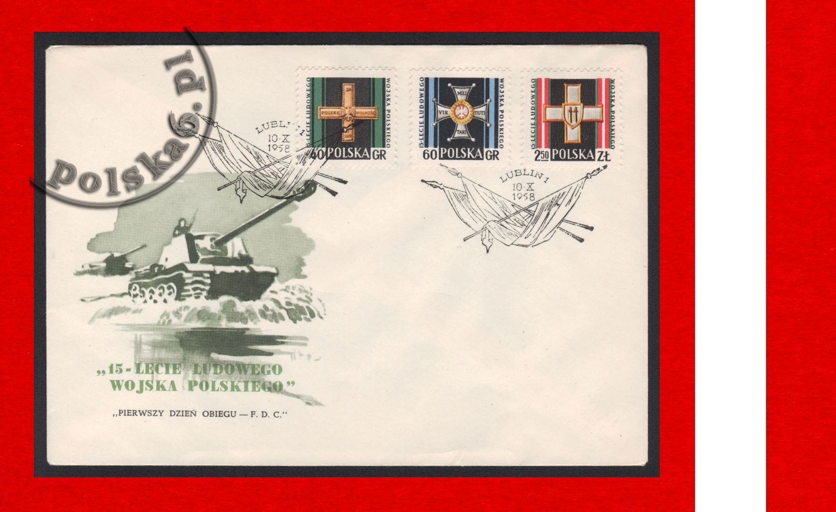 924-926 FDC Lublin k1 S-0172
