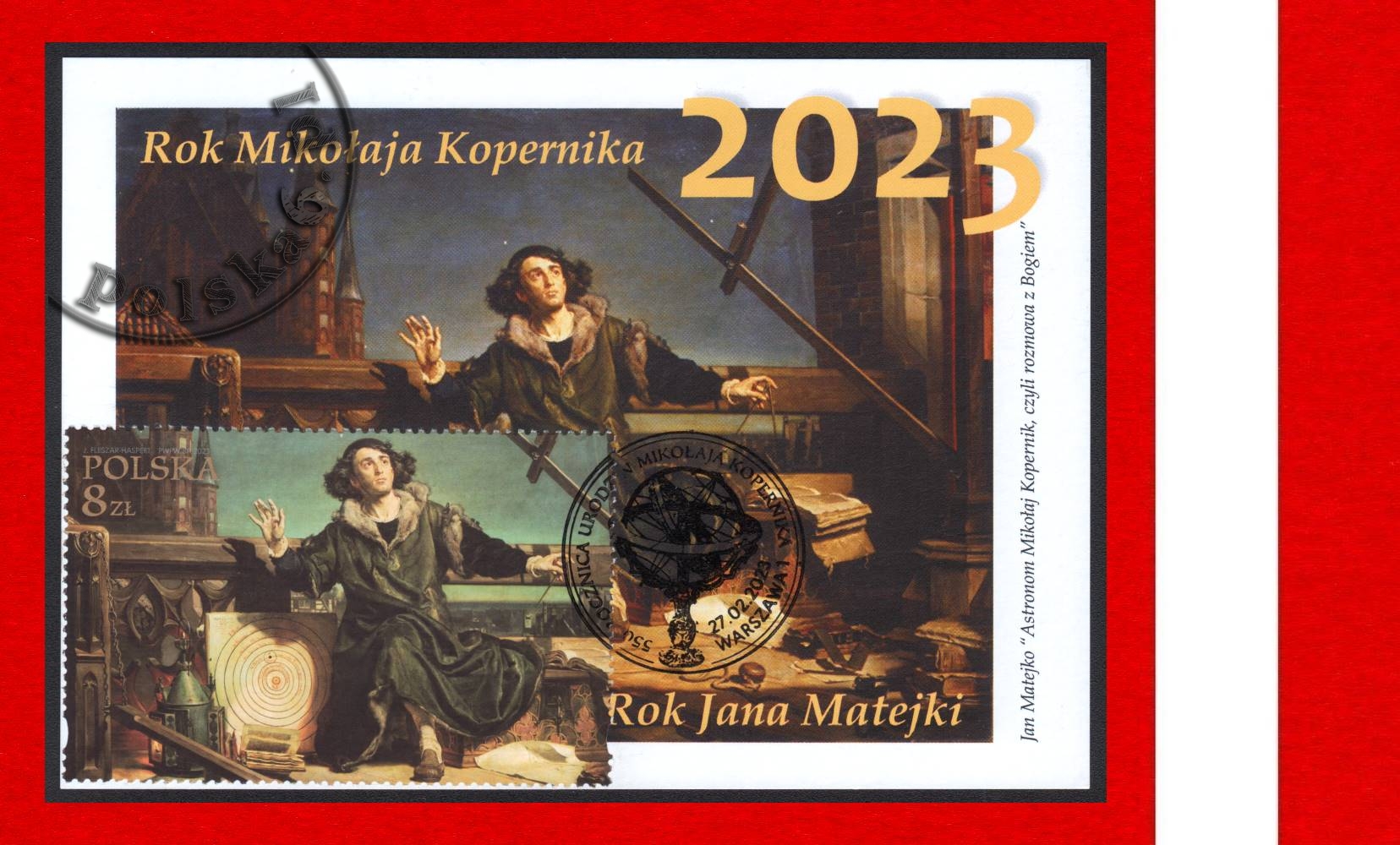 CM 5287 Karta Maksimum Kopernik
