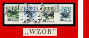 N2 ND blok pasek 743-746 SŁANIA WZÓR PWPW LUX