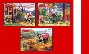 CM 5229 K1 K2 K3 komplet Karta Maksimum Kajko i Kokosz KOMIKS